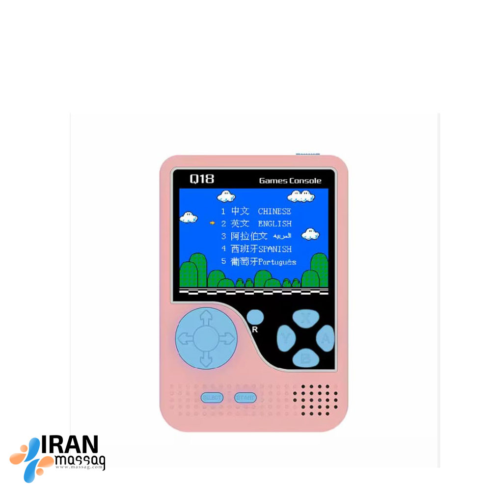 کنسول بازی دستی Q18 | با صفحه نمایش رنگی 3 اینچ